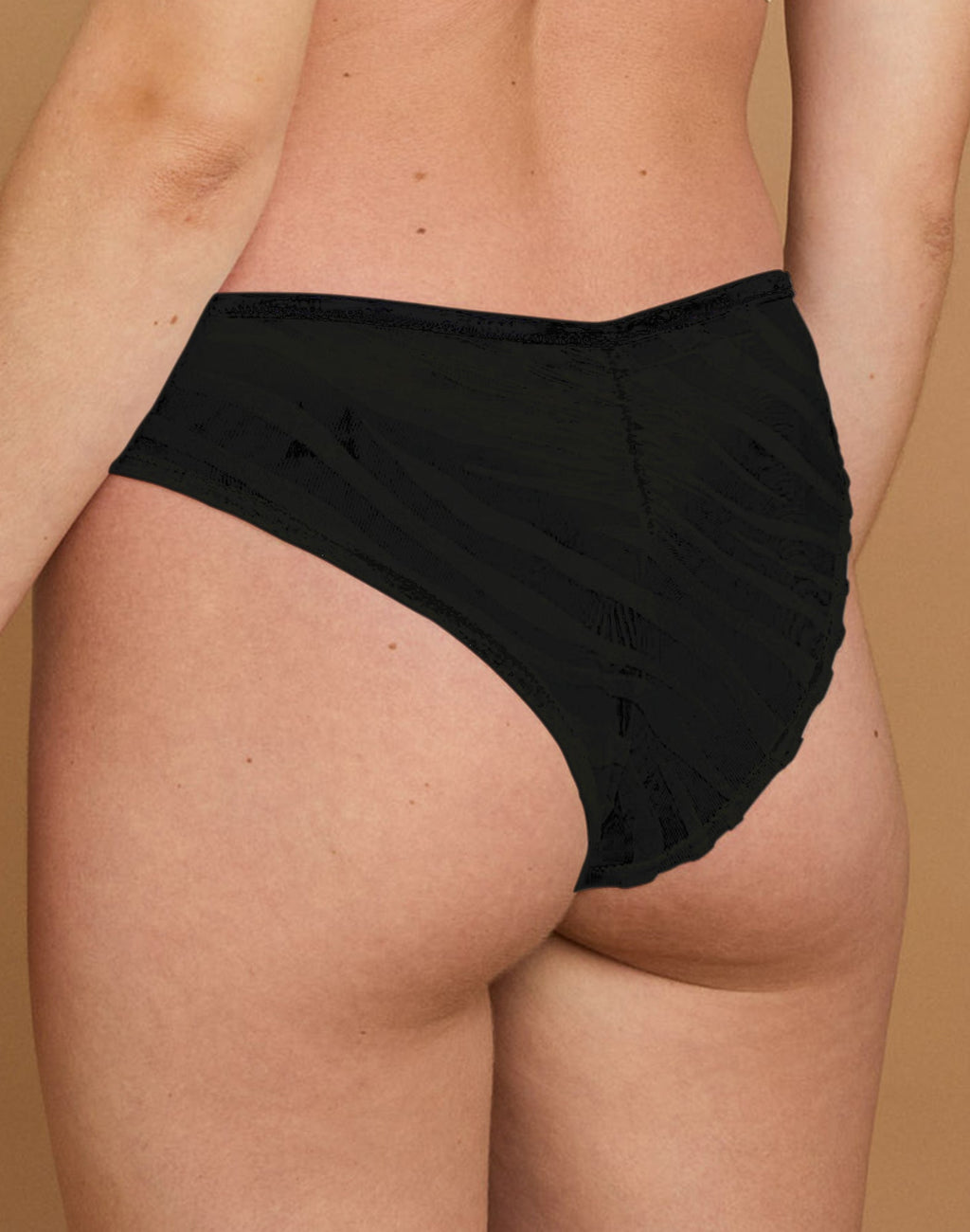 CALINE PANTIES ZEBRABLACK