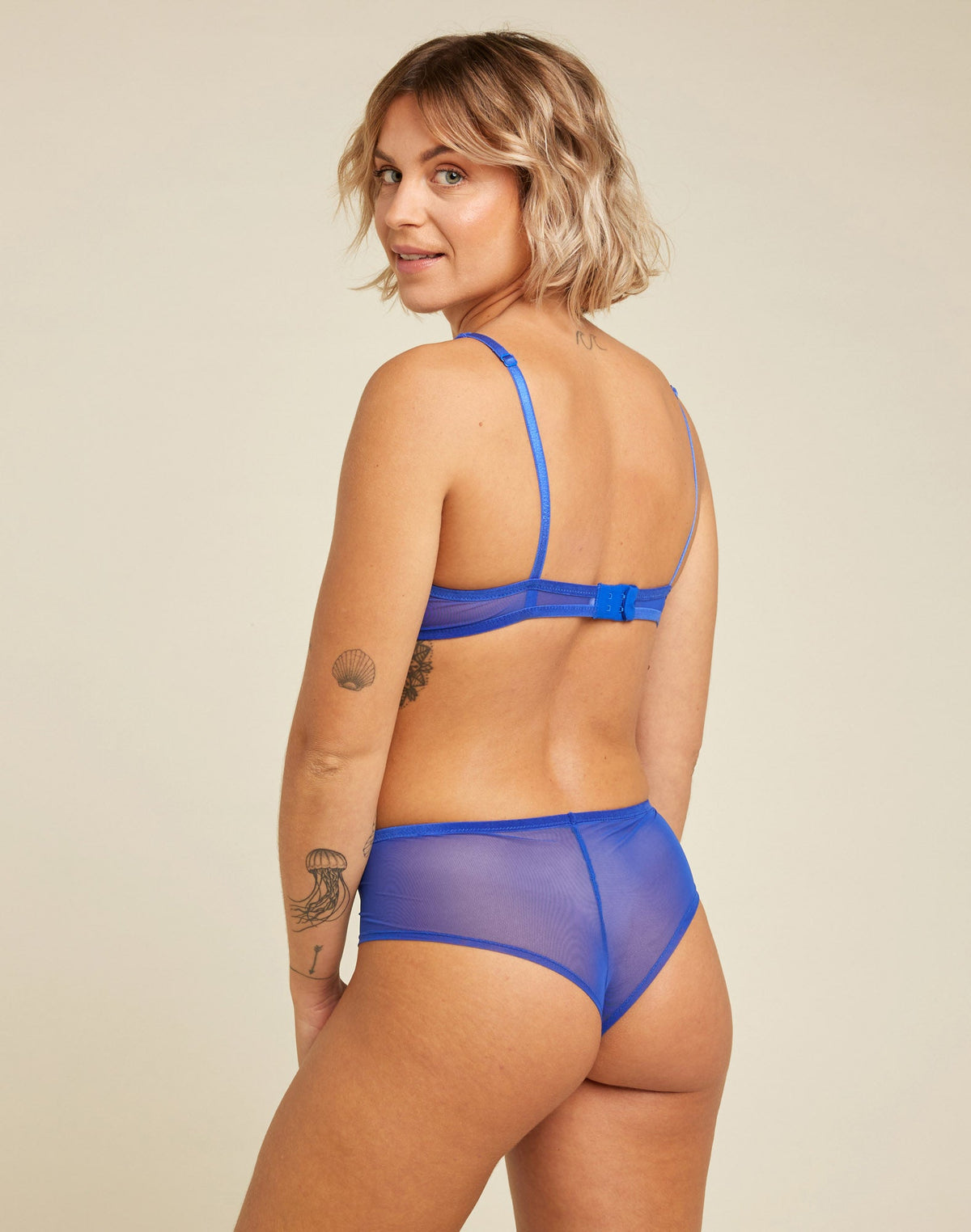 CHEEKY BRIEF BLUE
