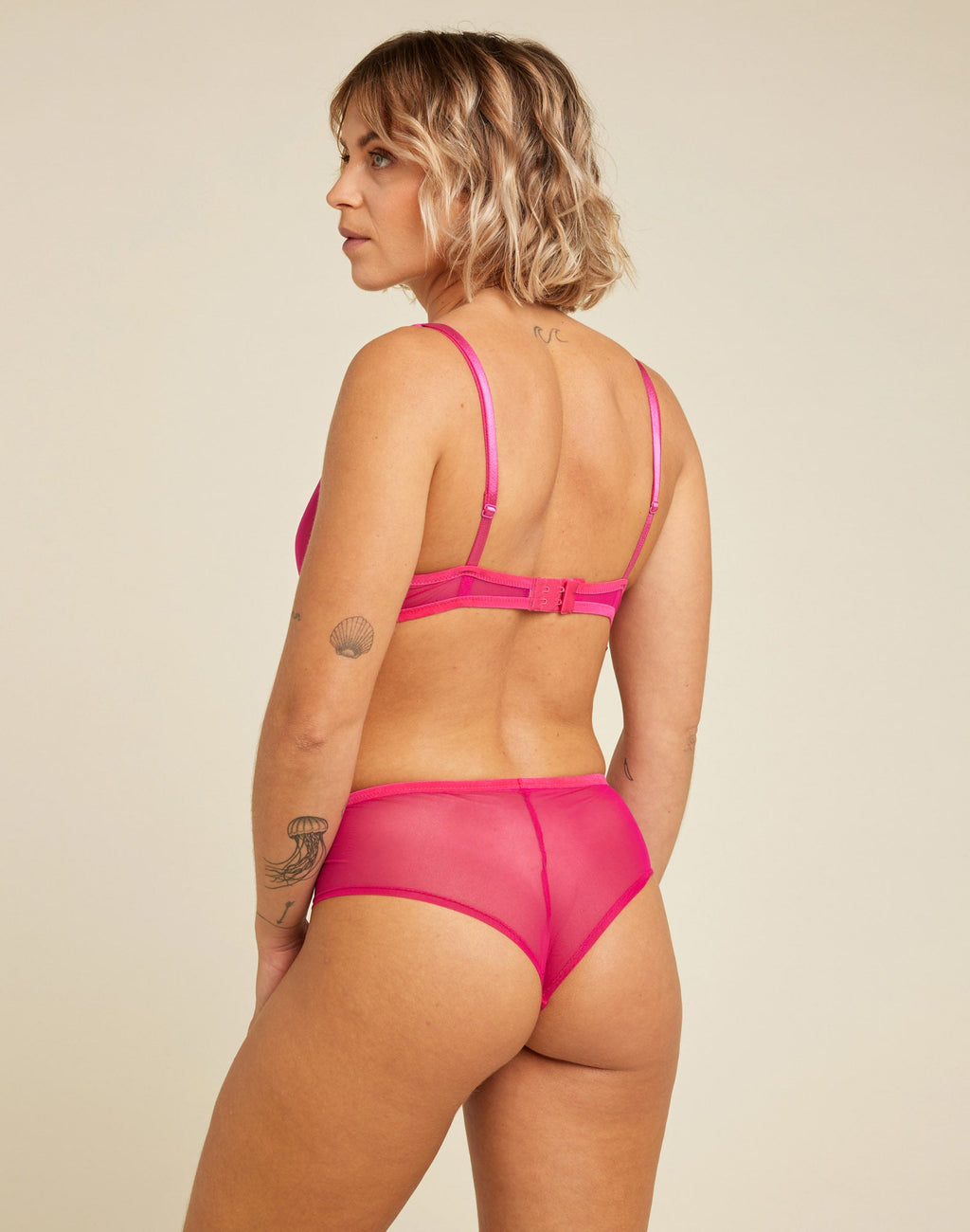 FUSCHIA CHEEKY PANTIES