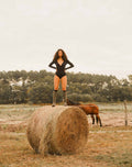 LONG-SLEEVED BODYSUIT BLACK