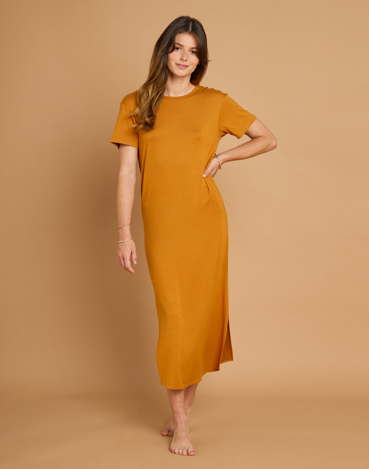 CAMEL DRESS