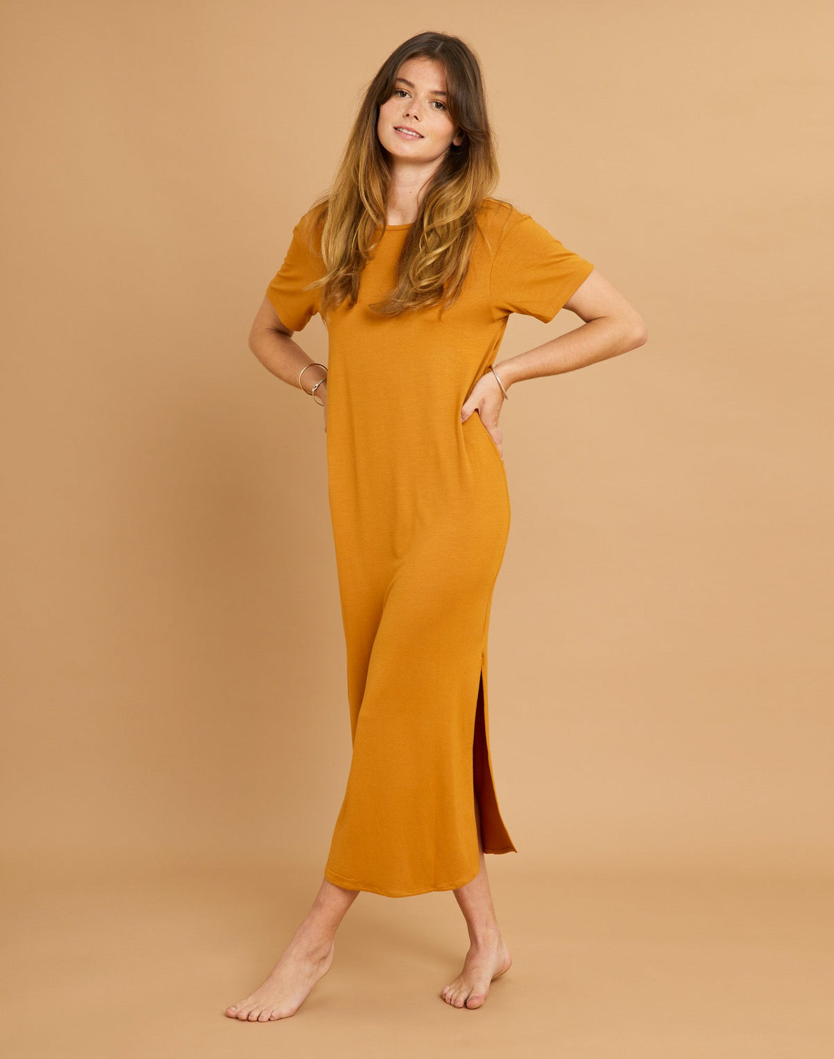 CAMEL DRESS