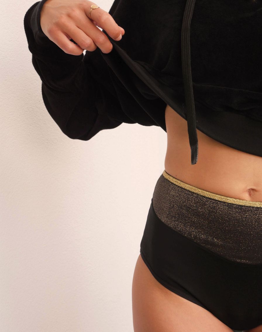 CULOTTE MENSTRUELLE TAILLE HAUTE MED BLACKVELVET