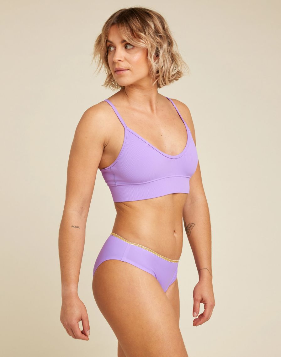 PERIOD PANTIE SEAMLESS HIGHPURPLE