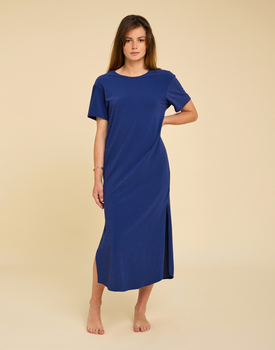 Women's dress ROBE BLUE