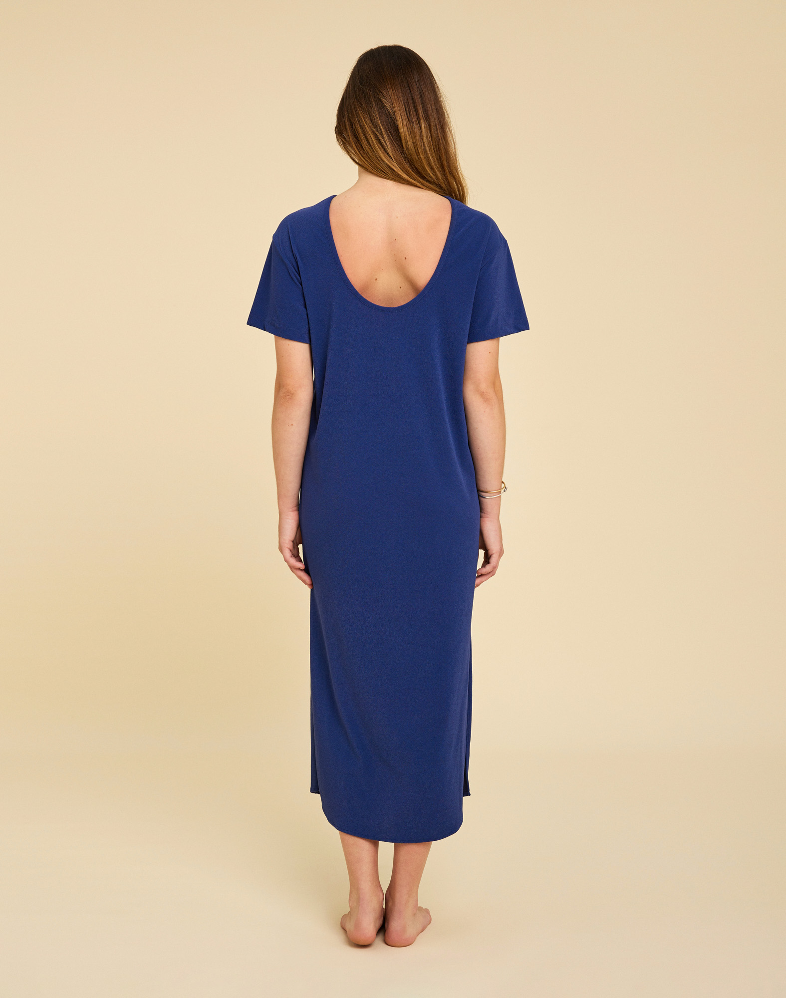 Women's dress ROBE BLUE
