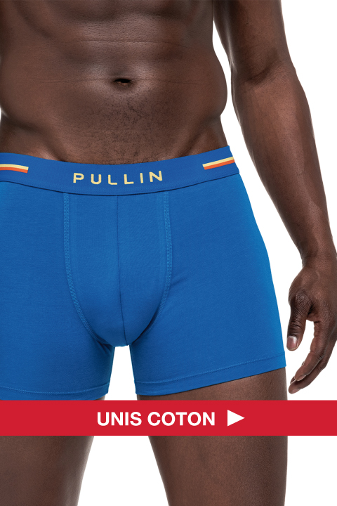 BOXERS UNIS COTON