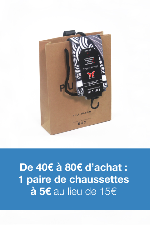 Une paire de chaussettes à 5€ au lieu de 15€